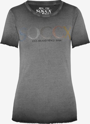 Soccx Shirt in Grau: predná strana