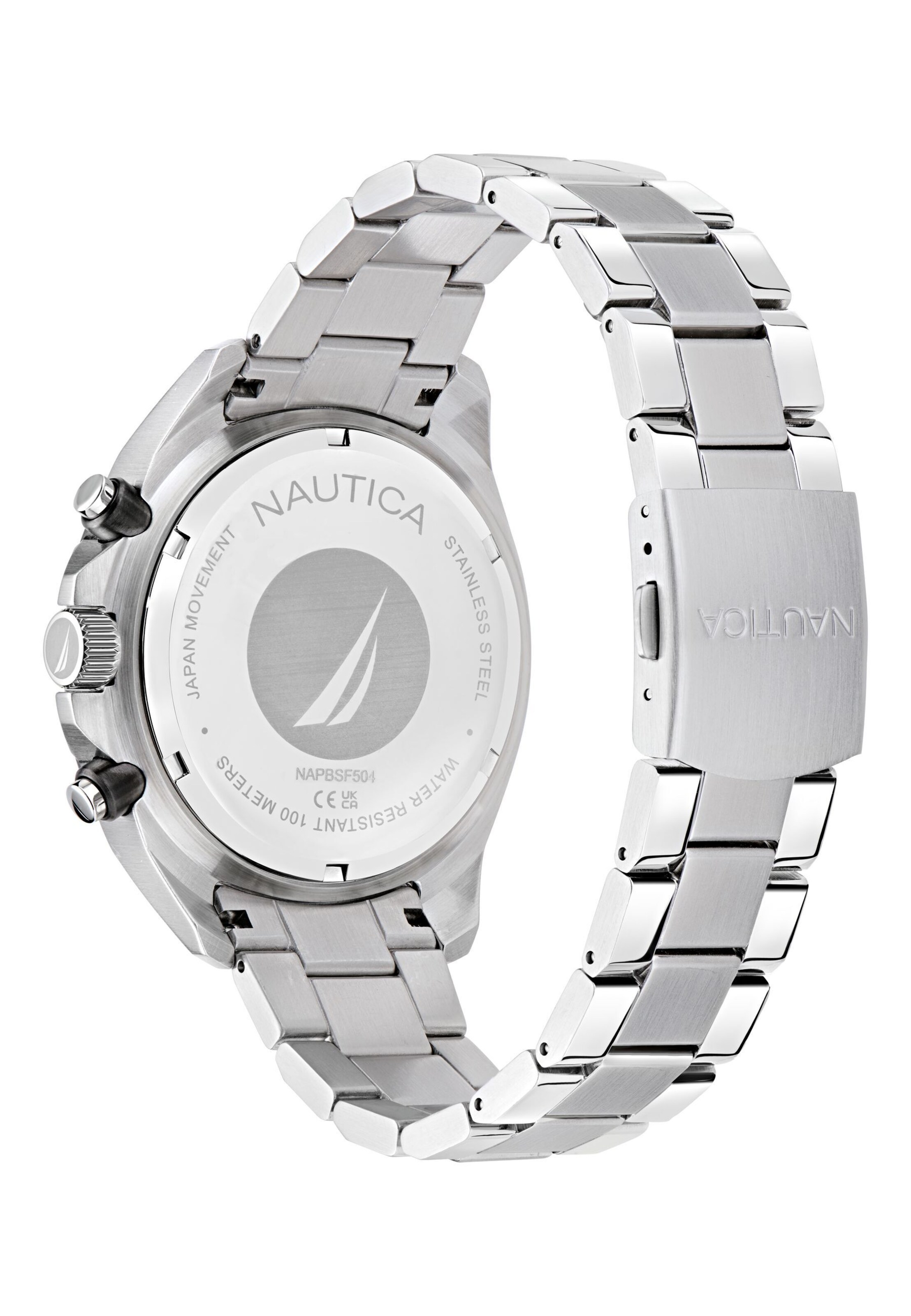 Orologio analogico 'NCT BLUESAIL' di NAUTICA in argento