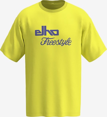 elho T-shirt 'Flagstaff 89' i gul: framsida