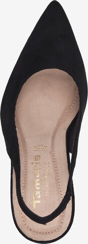 TAMARIS Slingpumps in Zwart