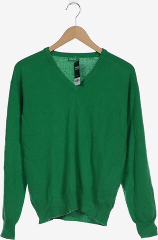 UNITED COLORS OF BENETTON Sweater & Cardigan in L in Green: front