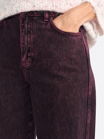 Rich & Royal Loosefit Jeans in Rood