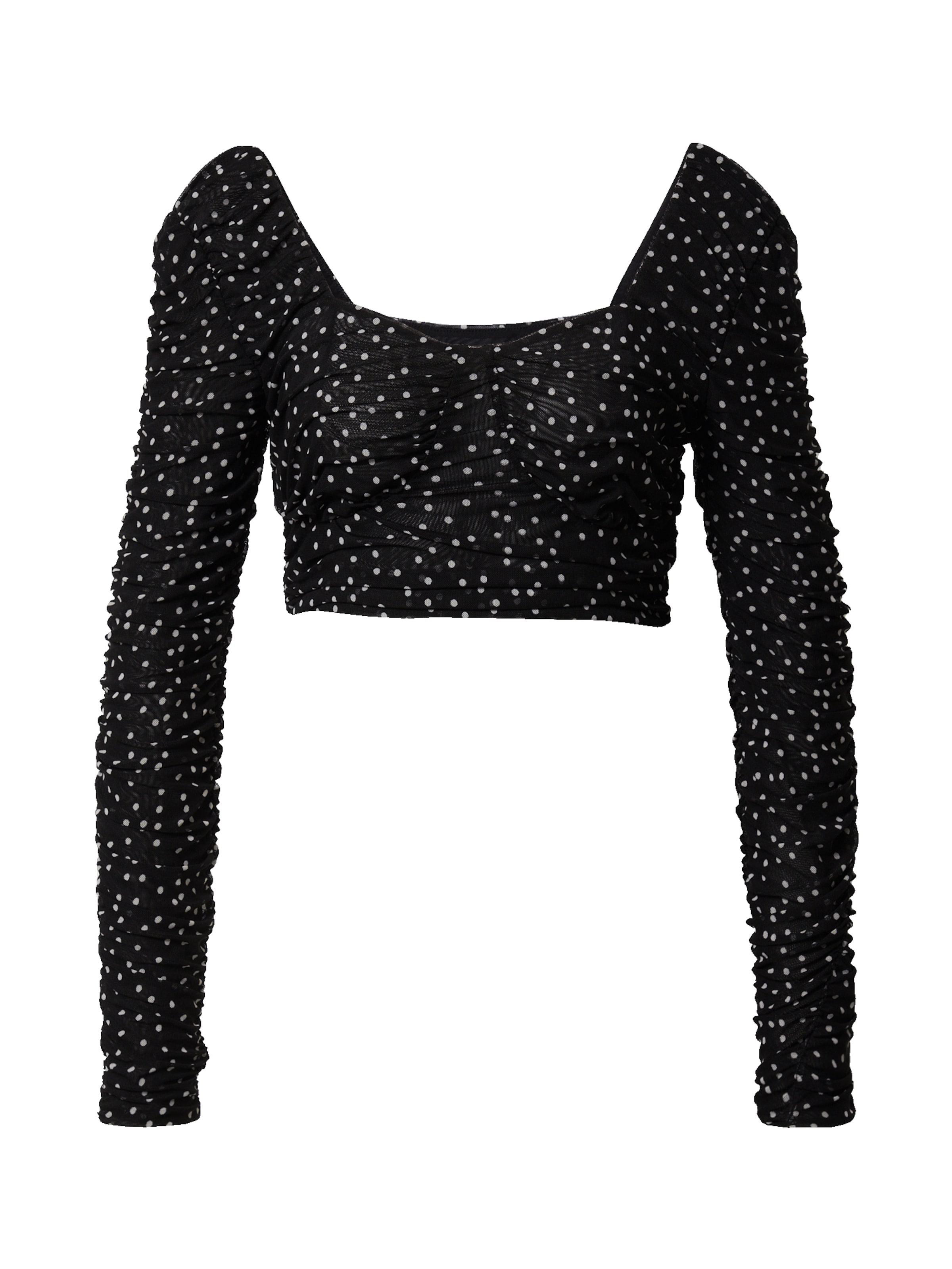 EDITED Shirt 'Vally' in Black: front