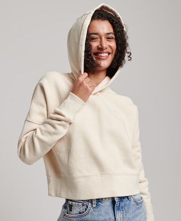 Superdry Sweatshirt in Goud: voorkant