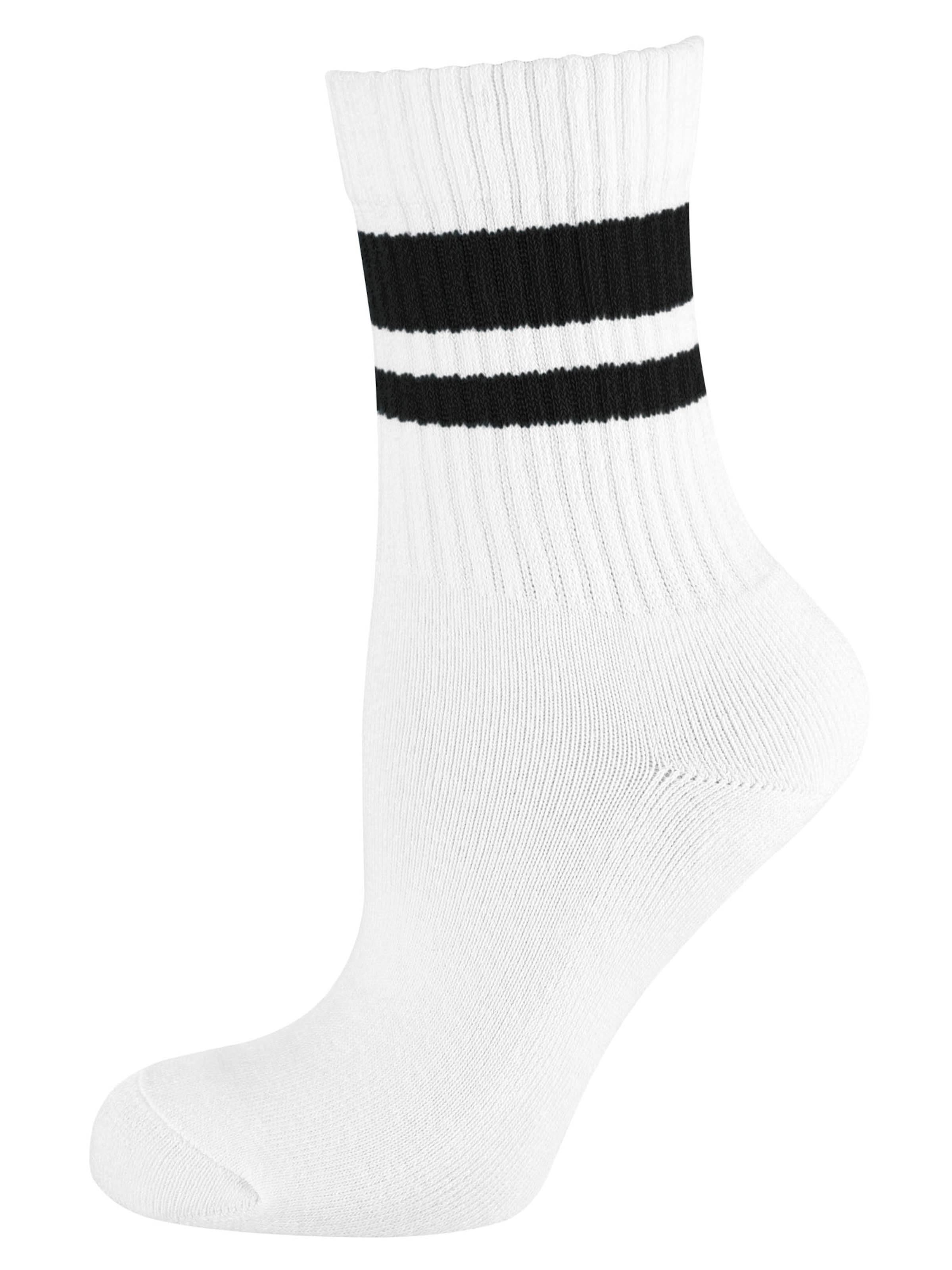 Nur Die Socks ' Frotteesohle ' in Black