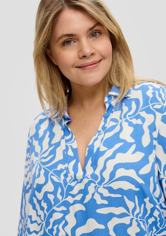 s.Oliver Red Label Plus Blouse in Blue