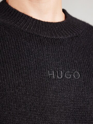 HUGO Pullover 'Seese' in Schwarz