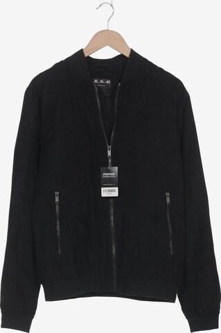 Bershka Jacke XL in Schwarz: predná strana