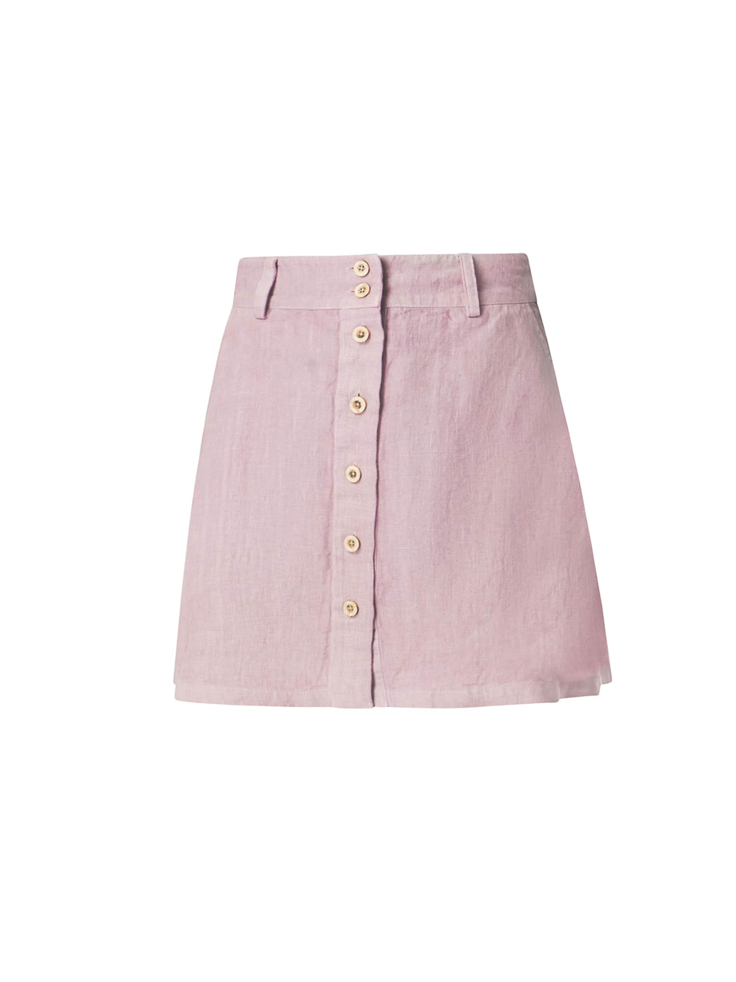 Haris Cotton Rok in Roze: voorkant
