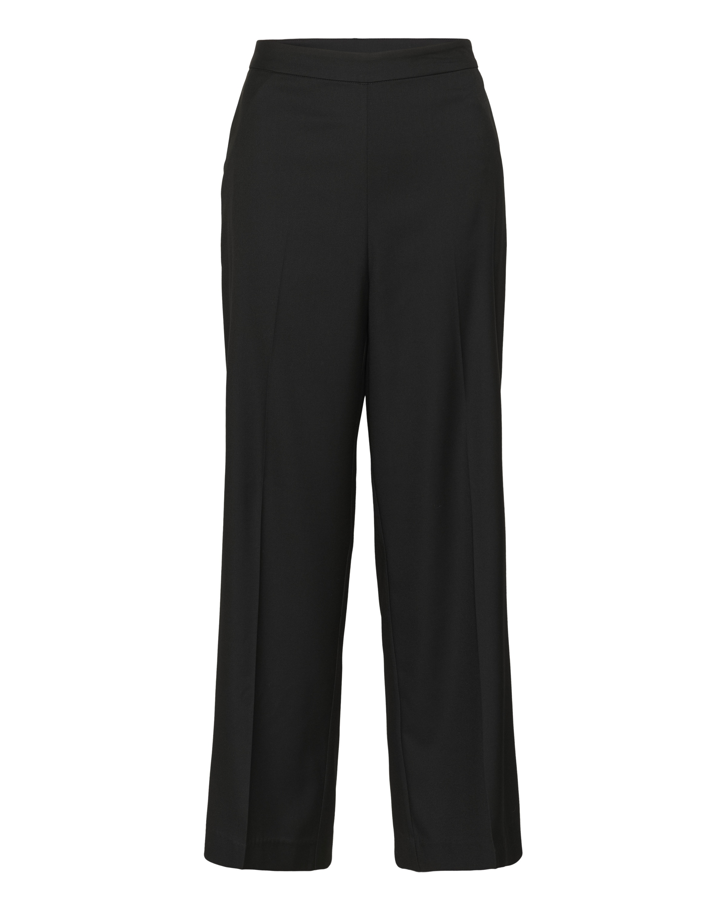 Wide Leg Pantalon à plis 'KAVindy' Kaffe en noir : devant