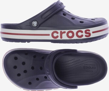 Crocs Sandalen 42,5 in Blau: predná strana