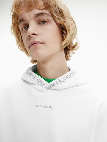 Calvin Klein Jeans - Sudadera en blanco