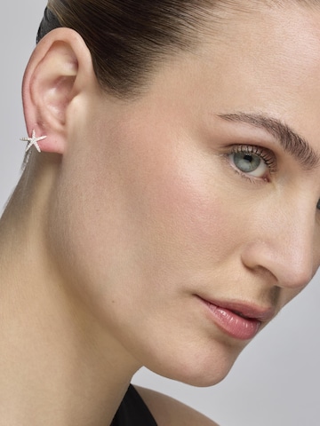 Luxenter Earrings 'Nusde' in Silver