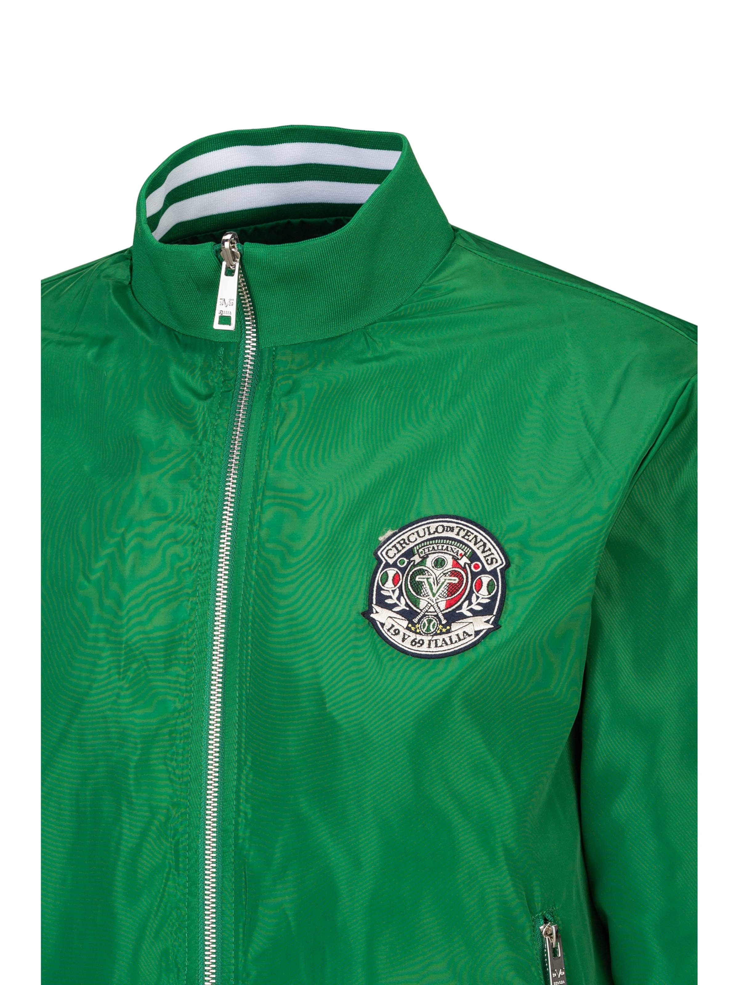 19V69 ITALIA Between-season jacket 'Panatta Tennis' in Green