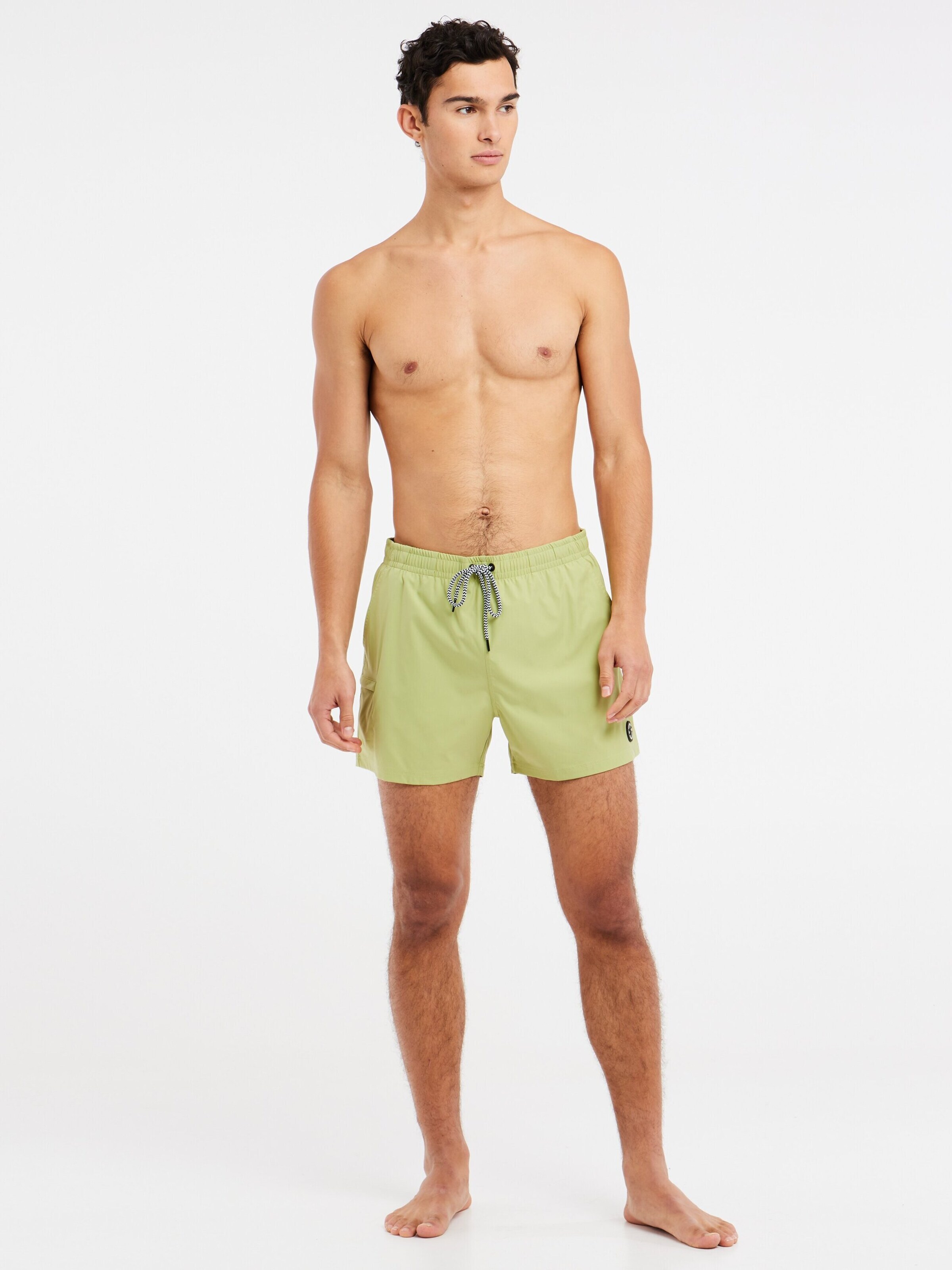 PROTEST Swimming shorts 'PRTYESSINE' in Green: front