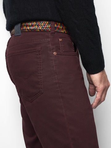 MEYER Loosefit Chinohose M5 Five 9-6106' in Rot