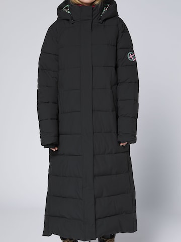 CHIEMSEE Winter Coat in Black