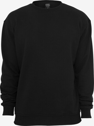 Urban Classics Sweatshirt in Black: front