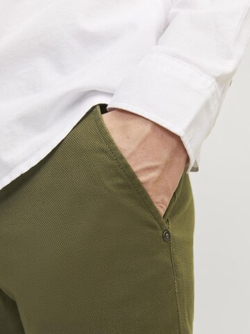 JACK & JONES Regular Pants in Green