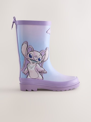 Next Regenlaarzen 'Lilo and Stitch' in Lila