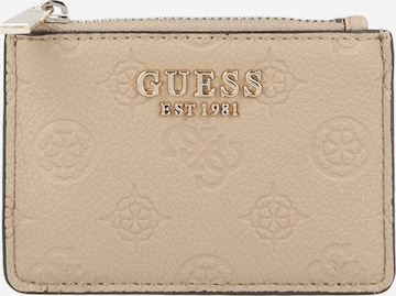 GUESS Etui 'ELLA' i beige: forside