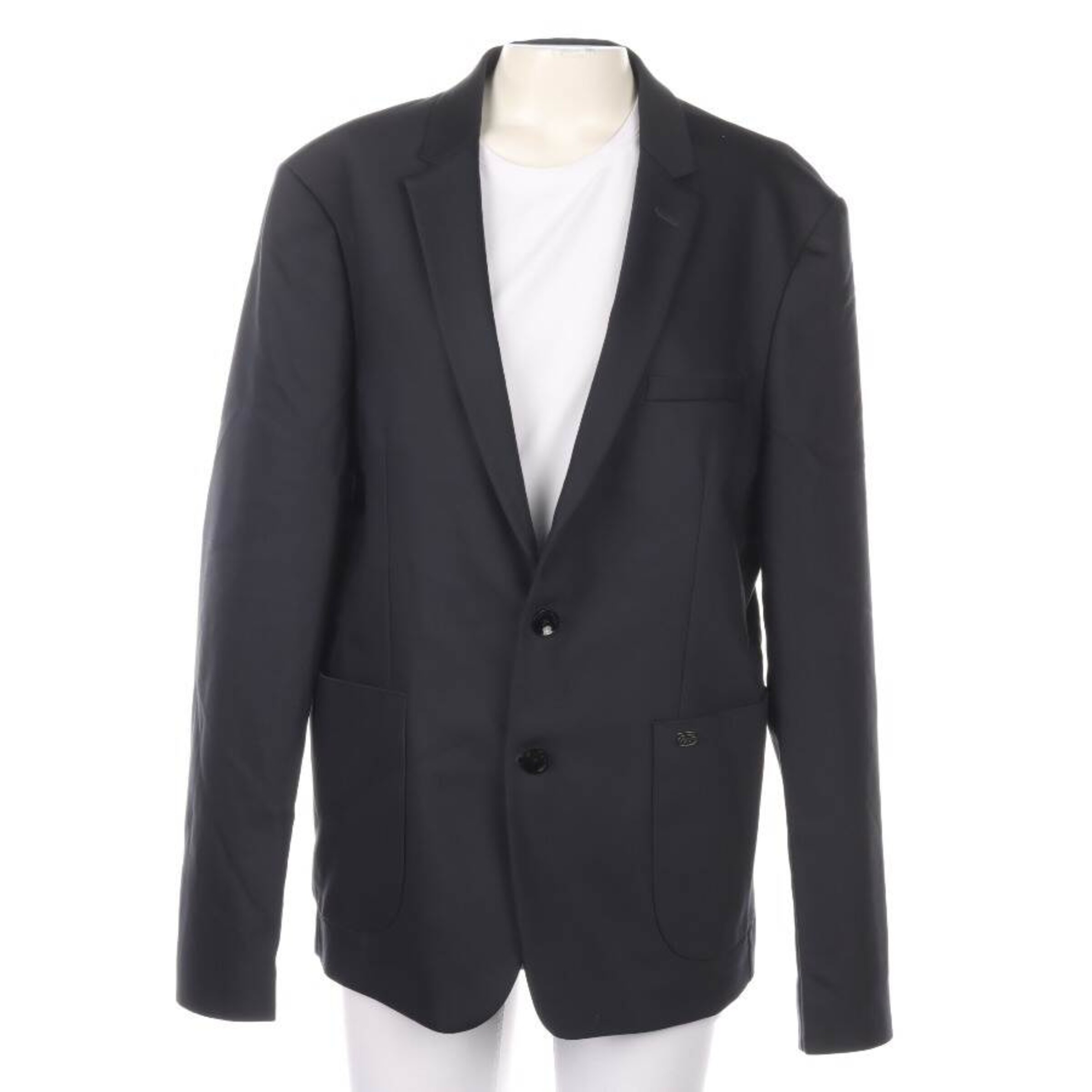 MOS MOSH Blazer in 7XL in Blue: front