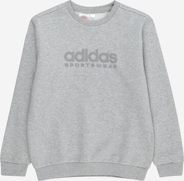 ADIDAS SPORTSWEAR Sport sweatshirt i grå: framsida