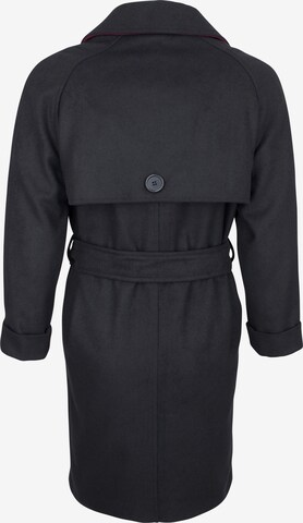 nolie Between-Seasons Coat in Black