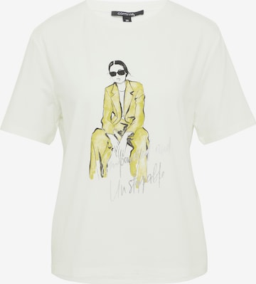 balts COMMA T-Krekls: no priekšpuses