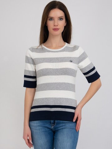 Sir Raymond Tailor Sweater 'Pilar' in Grey: front