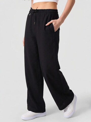 Tommy Life Wide leg Trousers in Black