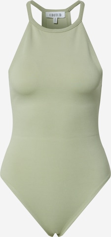 EDITED Shirt body 'Pamela' in Groen: voorkant