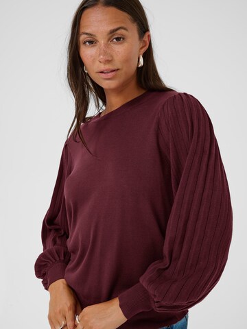Kaffe Pullover 'KALone' i rød