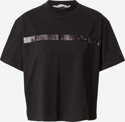Calvin Klein Jeans T-Krekls, krāsa - melns, Preces skats