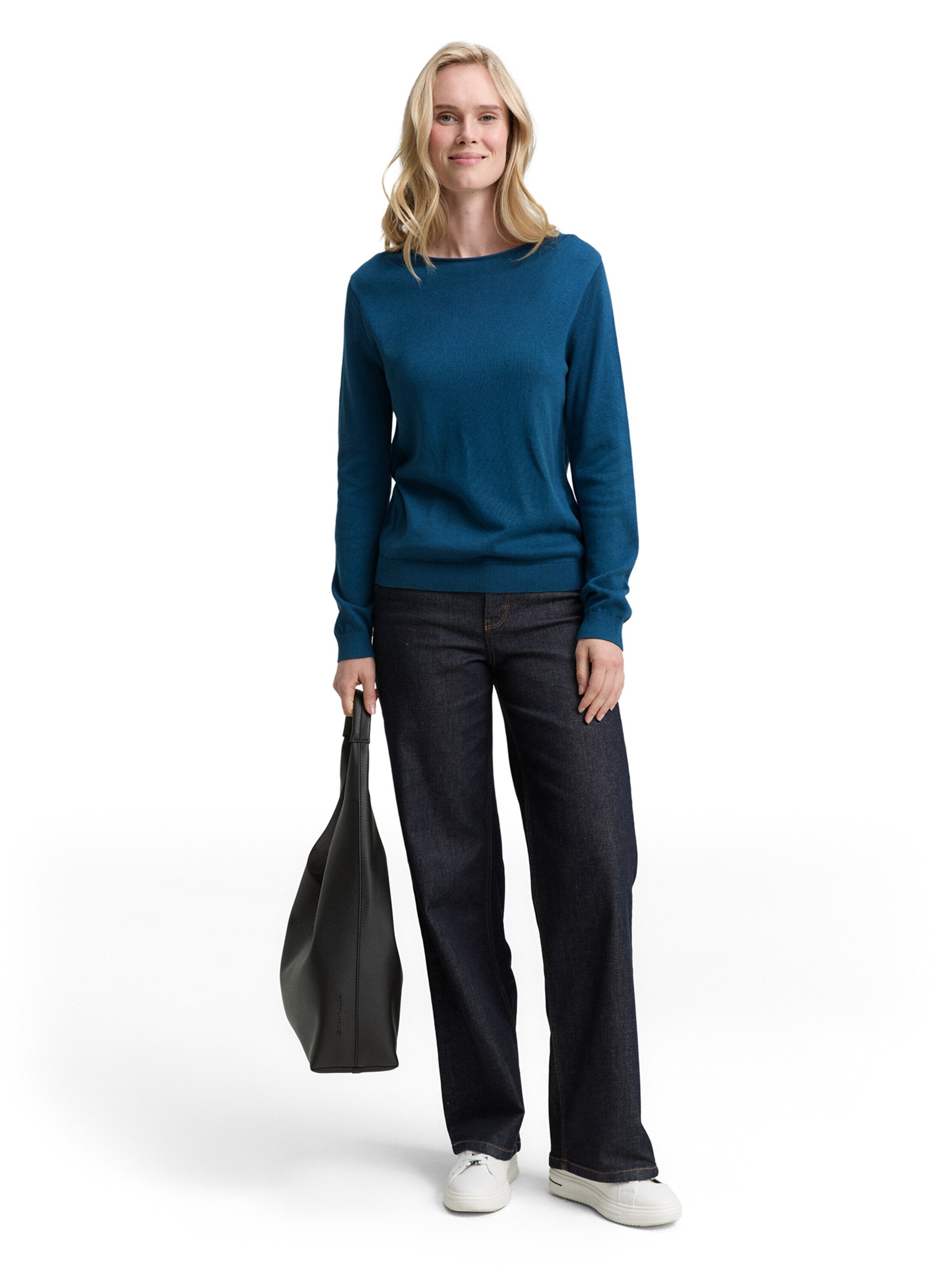 TOM TAILOR Sweater in Blue