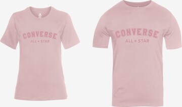 CONVERSE Shirt in Pink: front