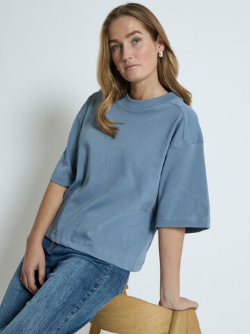 Peppercorn T-Shirt 'Fiola' (GOTS) in Blau