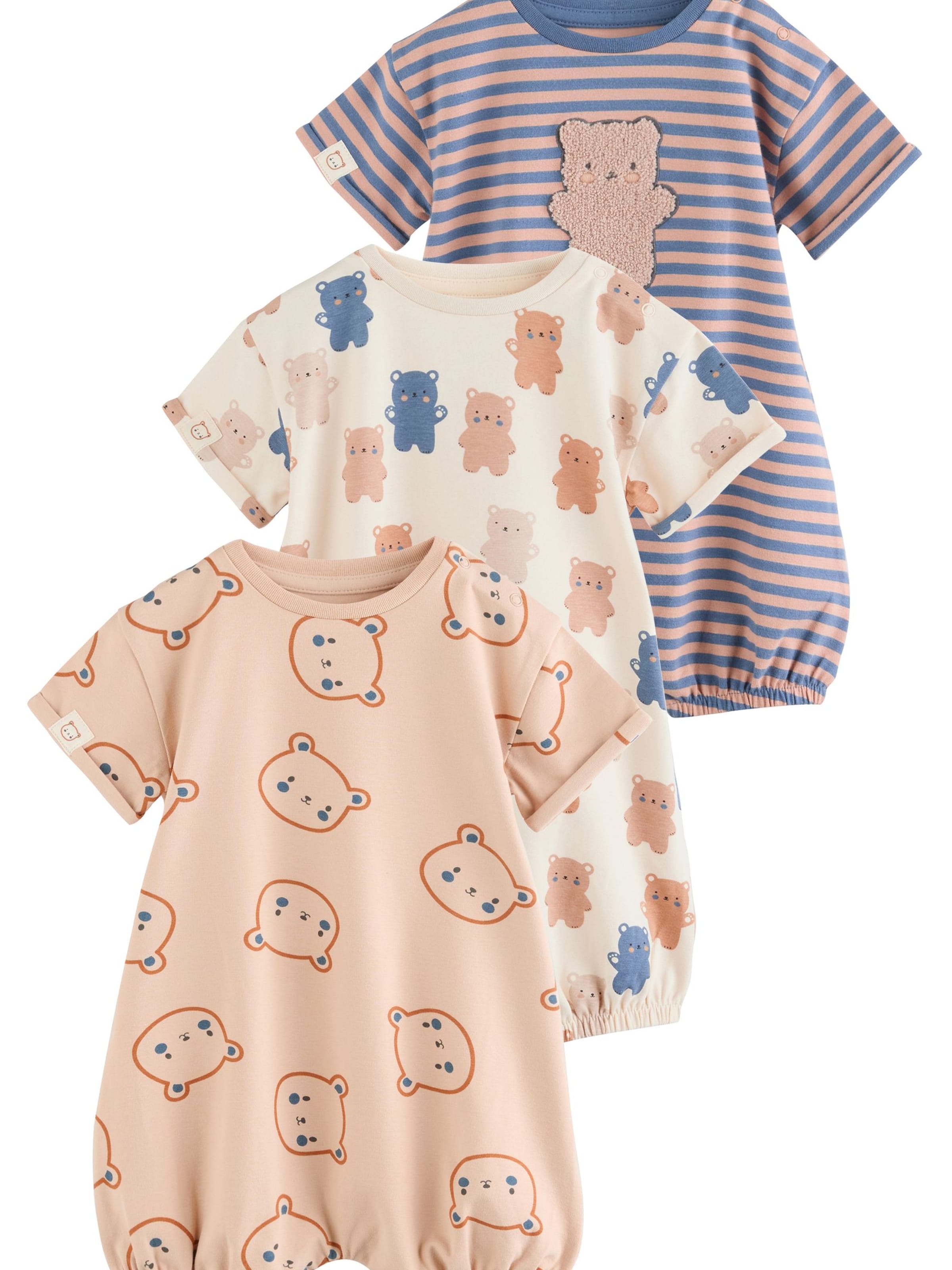 Next Strampler in Mischfarben: Vorderseite