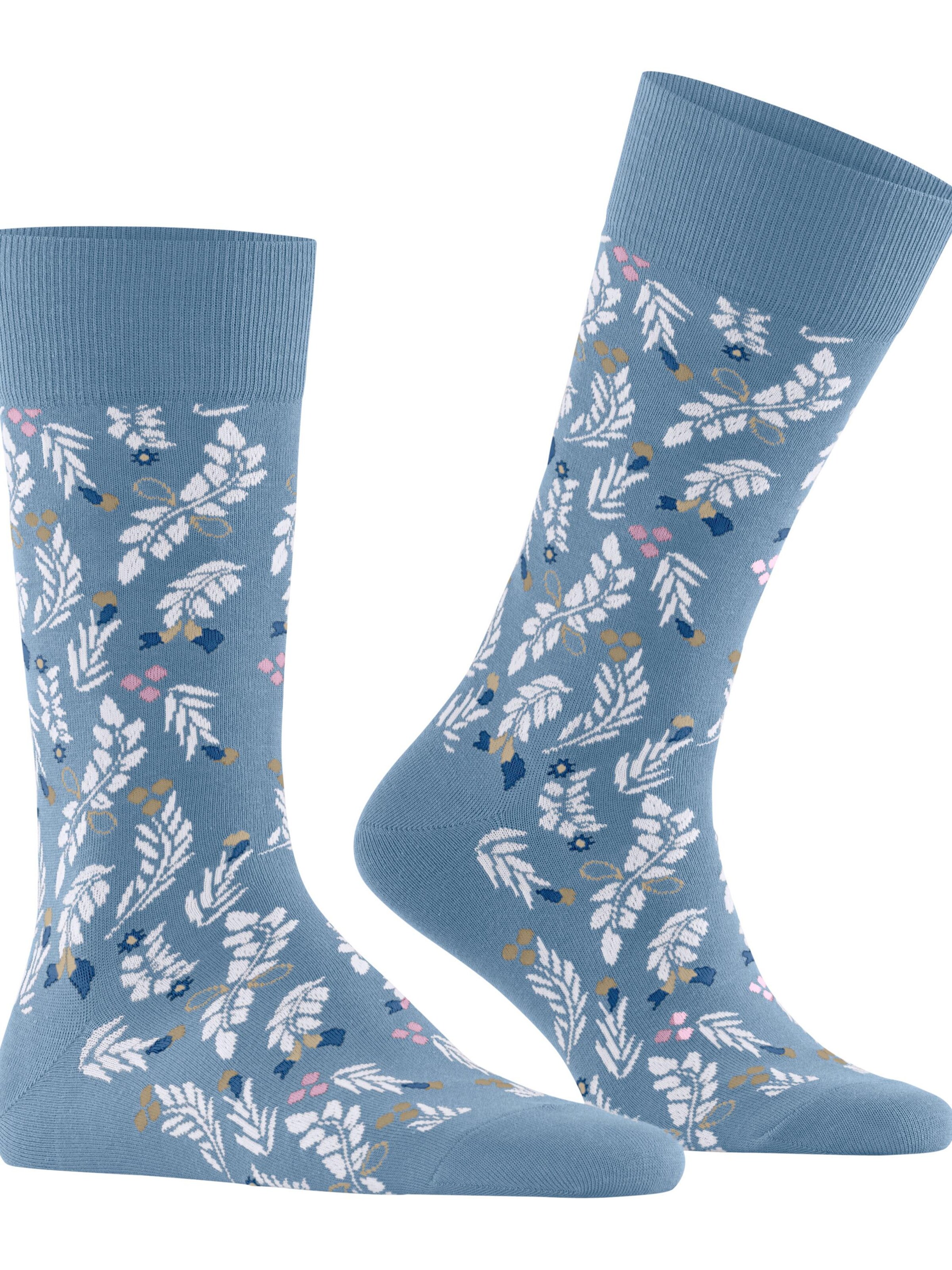 BURLINGTON Socken 'Bloomingday'‌‌‌‌‌‌‌‌ in Blau