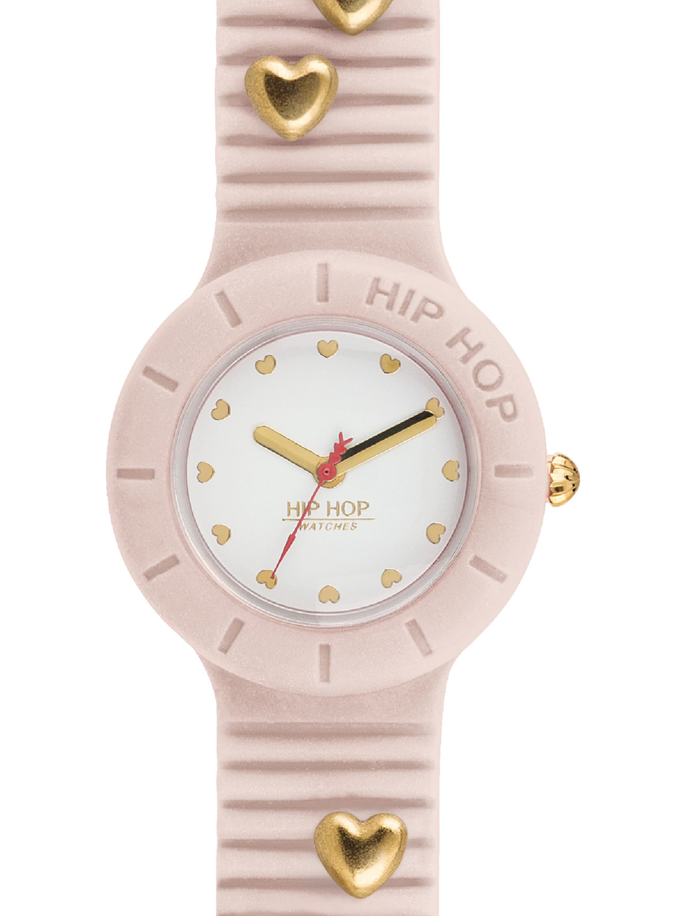 Hip Hop Analog watch in Pink