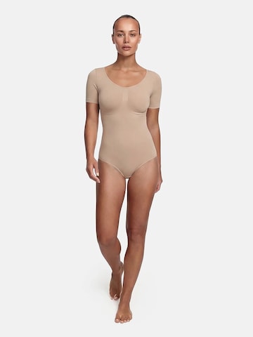 cfab Shaping bodysuit 'T-Shirt Bodysuit Sculpting Shapewear mit Slip' in Beige