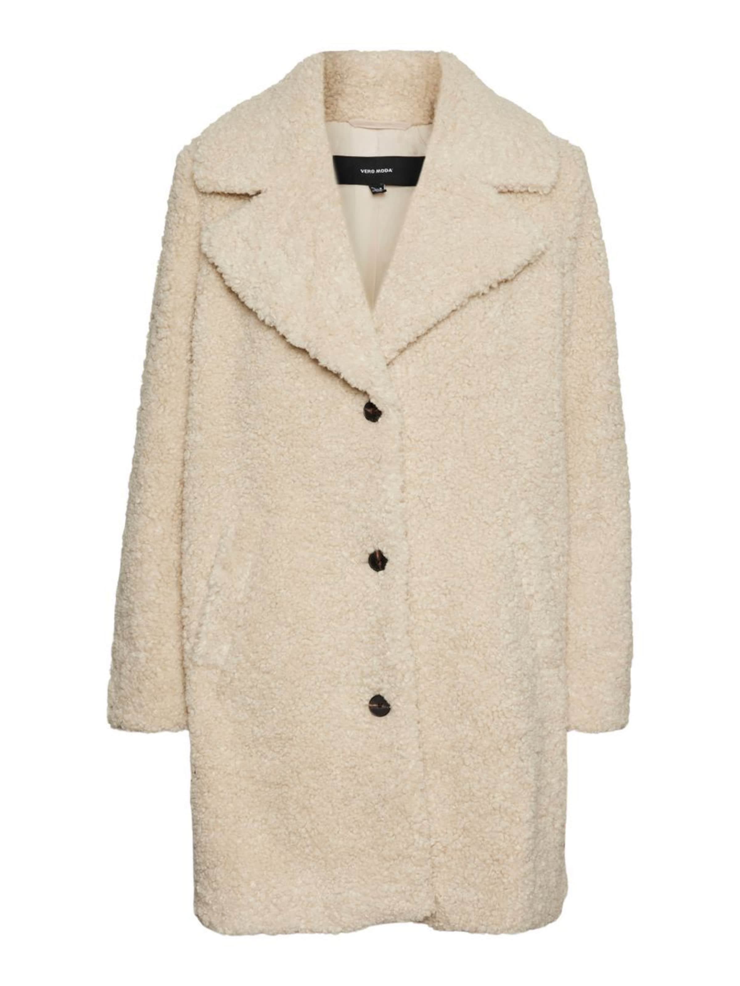 VERO MODA Zimní kabát 'KYLIE' – béžová: přední strana