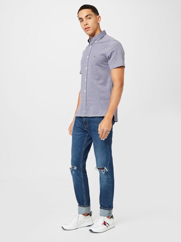 TOMMY HILFIGER Slim fit Button Up Shirt in Blue