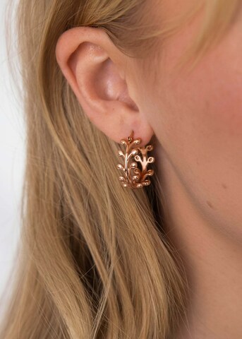 Boucles d'oreilles 'Tiny Leaf' PURELEI en or