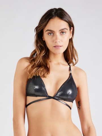 Calvin Klein Swimwear Triangen Bikiniöverdel i svart: framsida