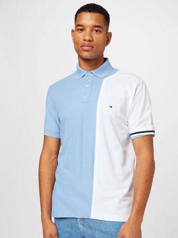 Tommy Remixed Shirt in Blue: front