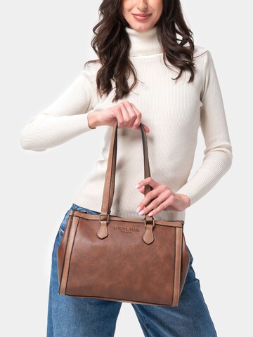 Herling Handbag 'Tennison' in Brown