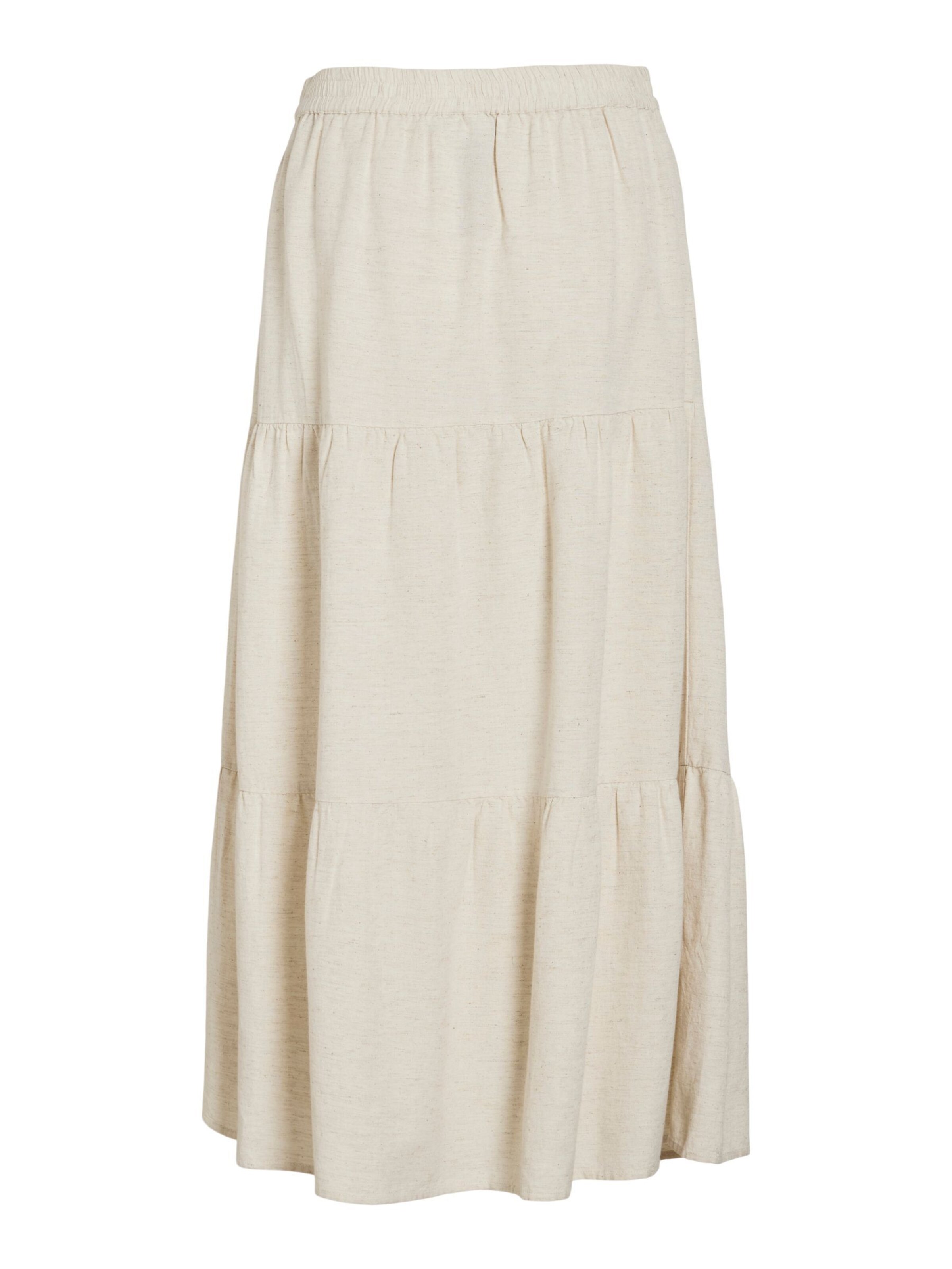 VILA Skirt in Beige
