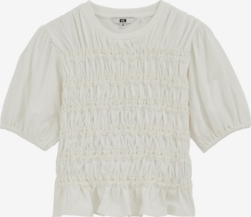 WE Fashion Pusero värissä valkoinen: etupuoli