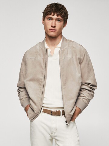 MANGO MAN Jacke 'BERO' in Beige: predná strana